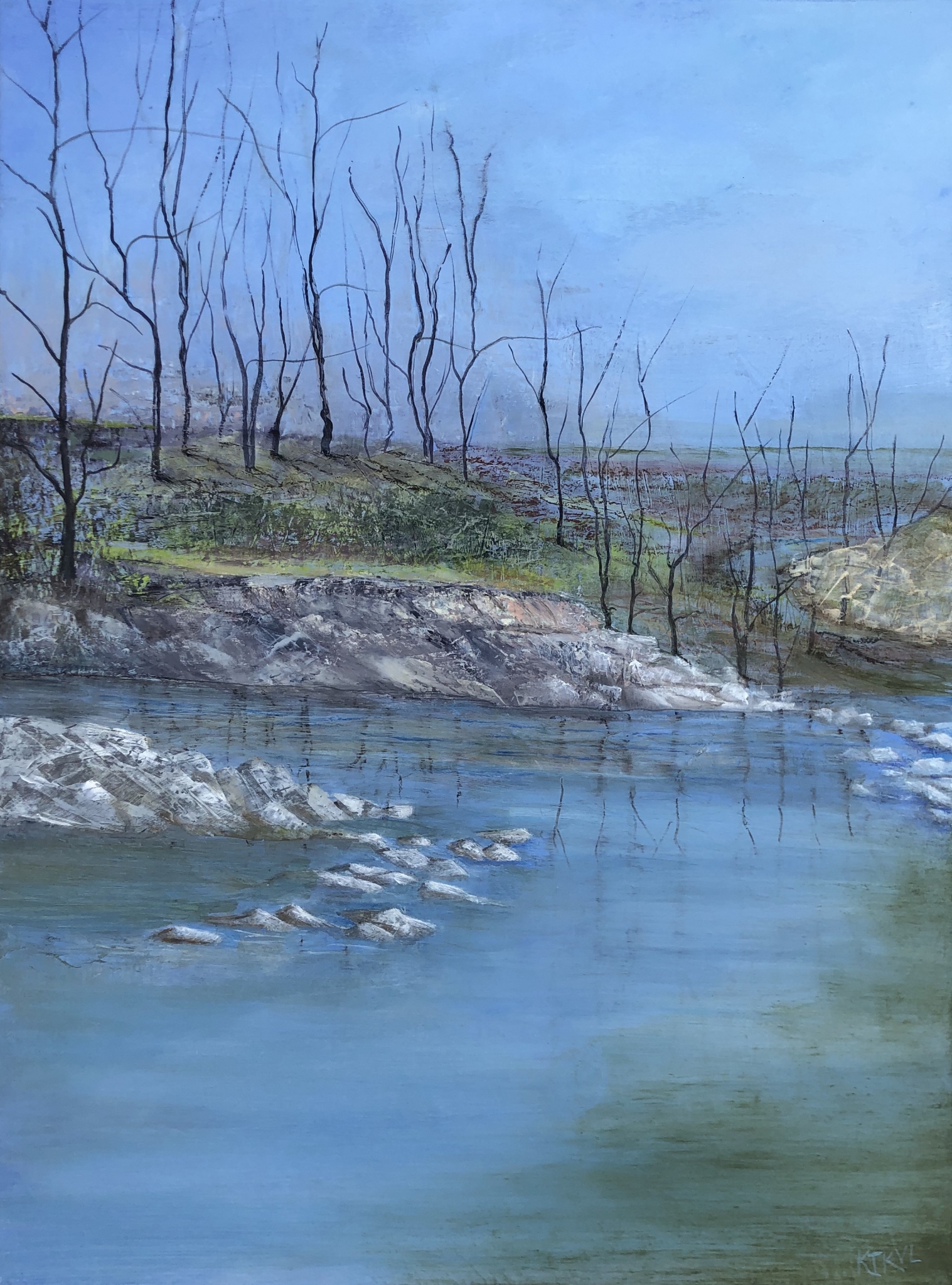 Click here to view Confluence by Kathleen Van Lieu