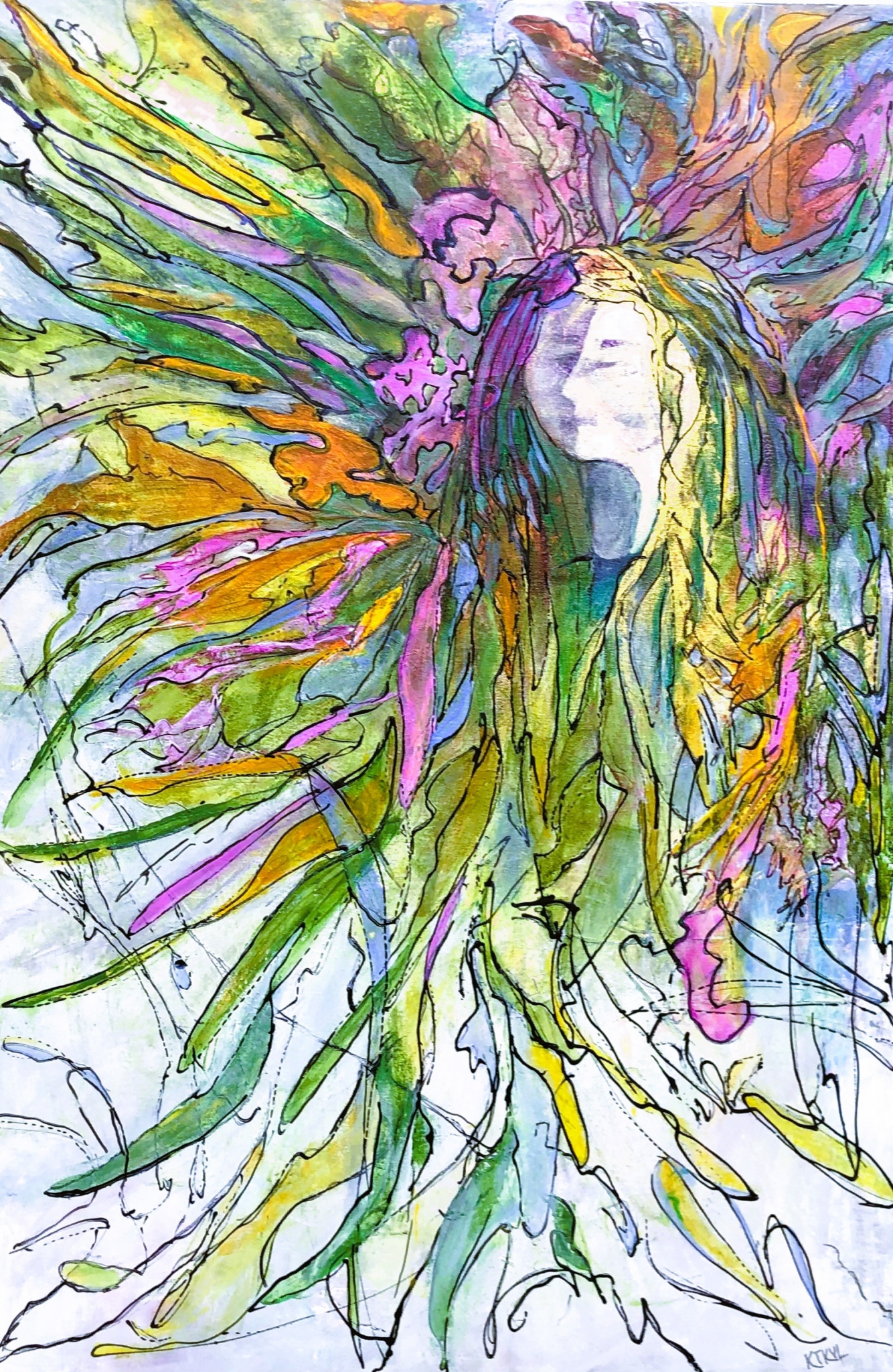 Garden Goddess by Kathleen Van Lieu